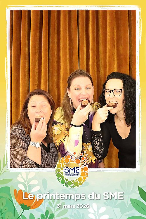 Tirages photo personnalisés Le Printemps du SME - photobooth FunkyPix