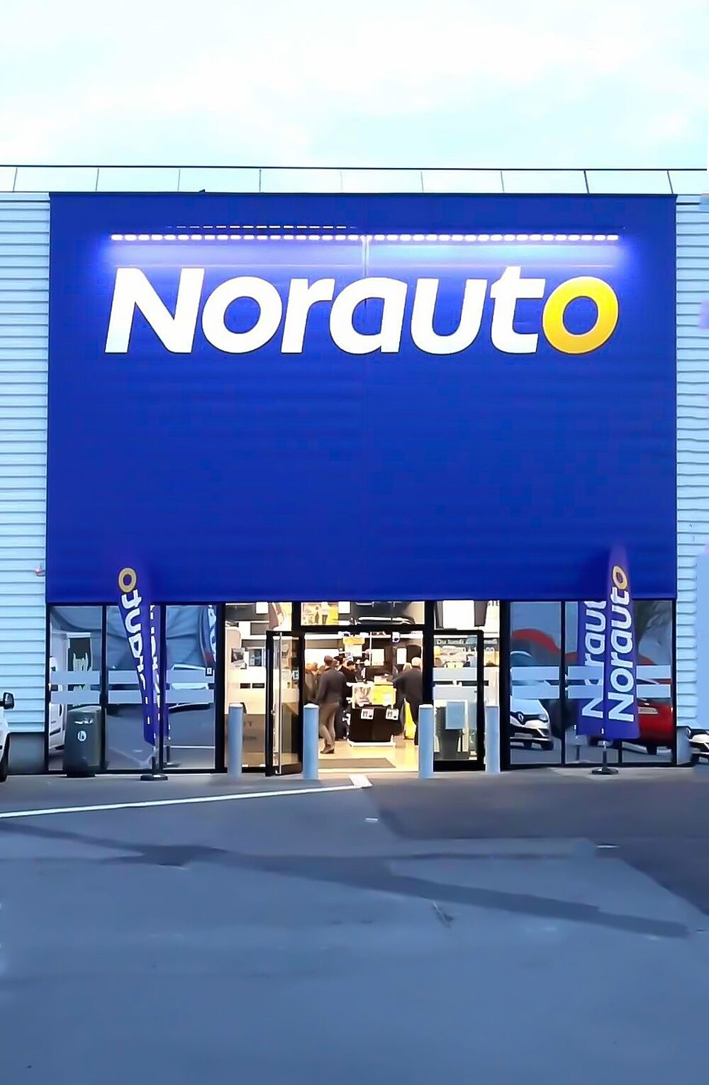 Inauguration centre Norauto à Claye-Souilly en Seine-et-Marne