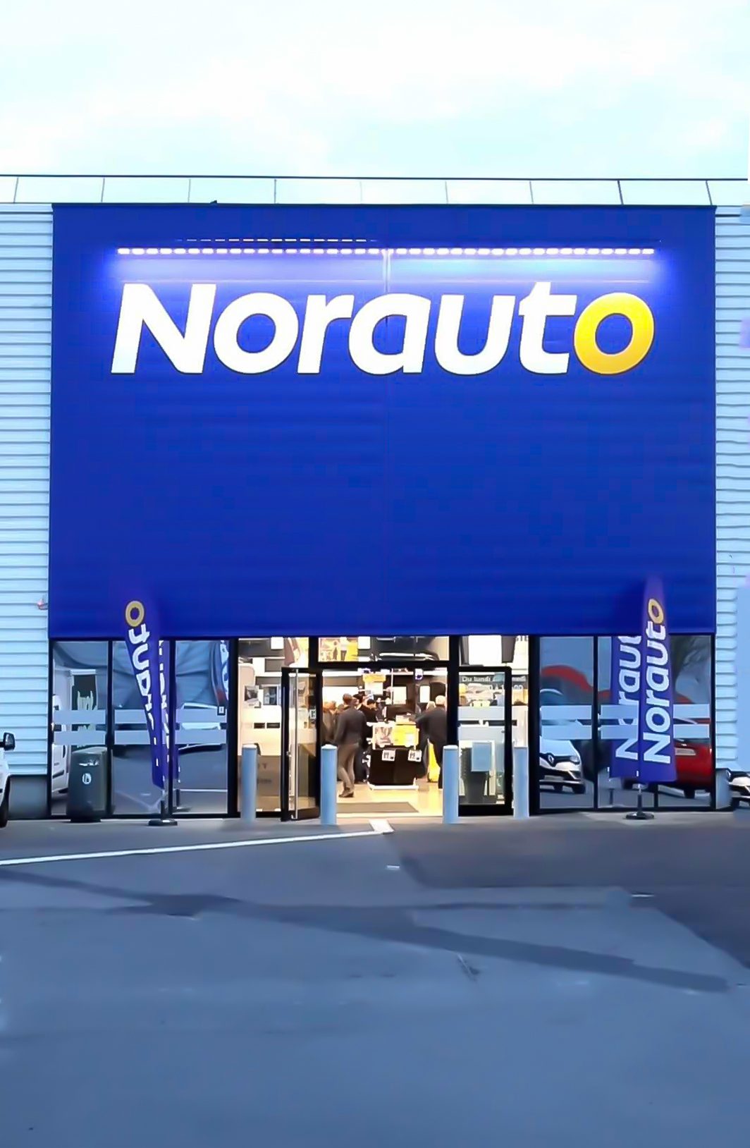 Inauguration centre Norauto