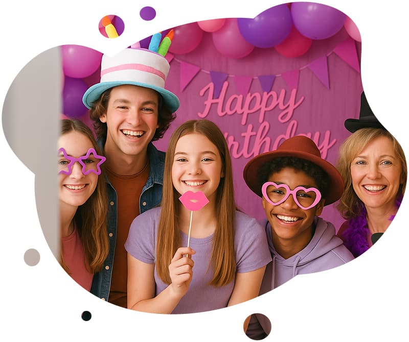FunkyPix : Location de Photobooth pour votre Fête d'Anniversaire FunkyPix : Location de Photobooth réussir vos Fêtes d'Anniversaire